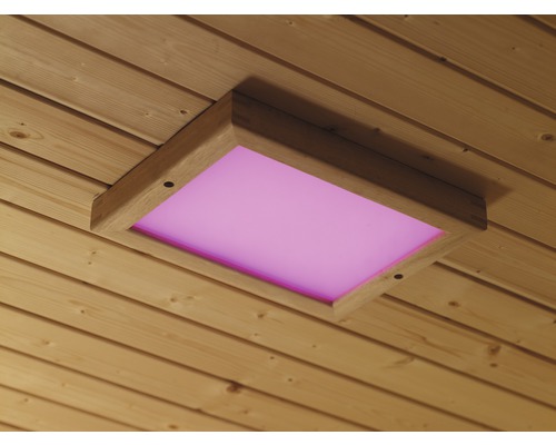 LED Farblichtanwendung Karibu für Infrarotkabine und Sauna-0
