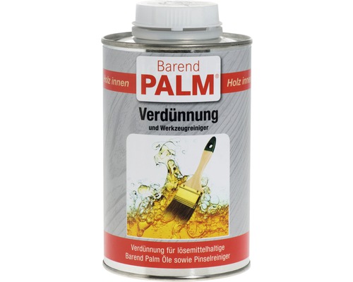 Verdünnung & Werkzeugreiniger Barend Palm 500 ml