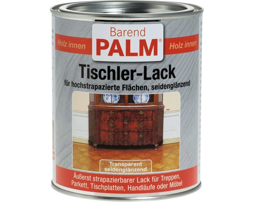 Tischlerlack Parkettlack Barend Palm seidenglänzend 750 ml