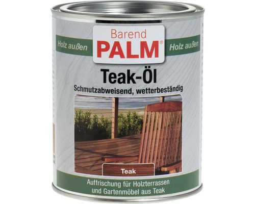 Teaköl Barend Palm teak 750 ml