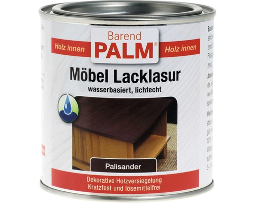 Möbellacklasur Barend Palm palisander 375 ml
