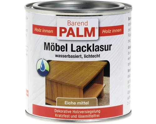 Möbellacklasur Barend Palm eiche 375 ml