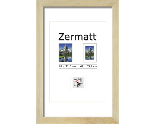 Bilderrahmen Posterrahmen Holz Zermatt eiche 61x91,5 cm-0