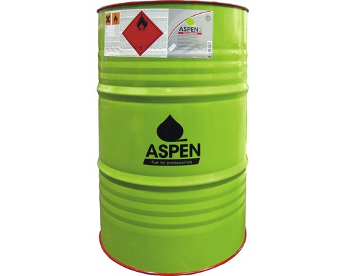 Alkylatbenzin Aspen 2-Takt fertig gem. 200 L für Gartenmaschinen und Forstgeräte
