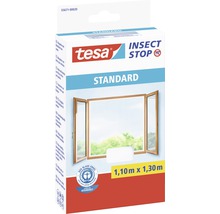 Fliegengitter für Fenster tesa Insect Stop Standard ohne Bohren weiss 110x130 cm-thumb-0