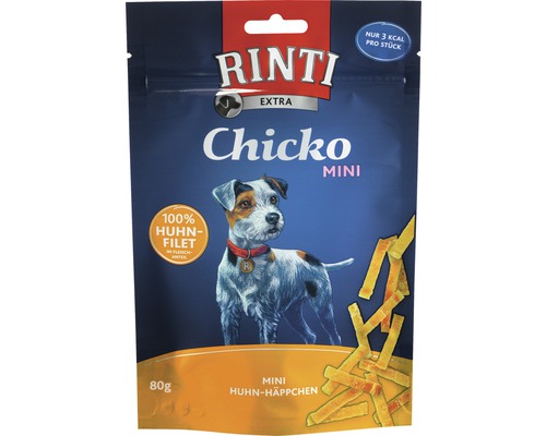 Hundesnack RINTI Extra Chicko Mini Huhn 80 g