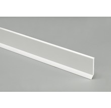 Flachleiste PVC mit Dichtlippe 2,5x30x1500 weiß-thumb-2
