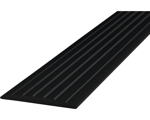 25 mm Übergangsprofil flach schwarz gelocht Laminatprofil ≤2,50 m 8,55EUR/m 