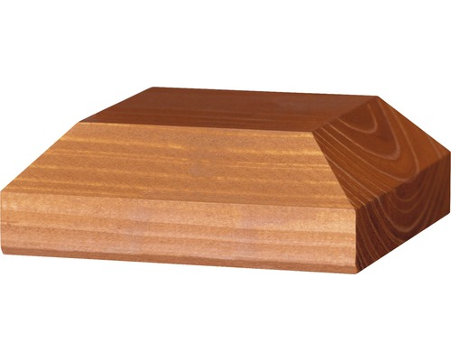 12X Pfostenkappe Pyramide Holz imprägniert 13X13 für 12X12cm Pfosten Abdeckung 