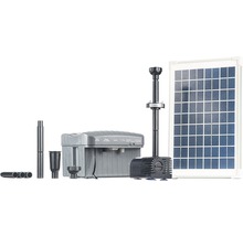 Solar-Teichpumpen-Set Heissner 750 l/h mit LED-Beleuchtung-thumb-0