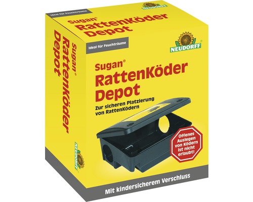 6 x Ratten Köderstation Köderbox Rattenbox Rattenfalle Metall verzinkt 
