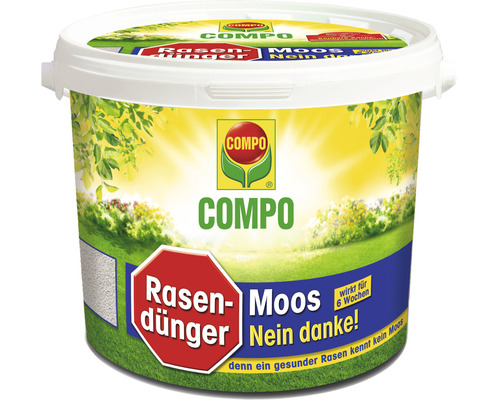 Rasendünger Compo Moos-Nein-Danke Moosvernichter 4 kg