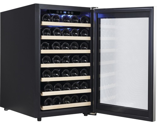 Weinkühlschrank PKM WKS52A BxHxT 49.5 x 84 x 58 cm Kühlteil 120 l für 52 Stück Flaschen-0