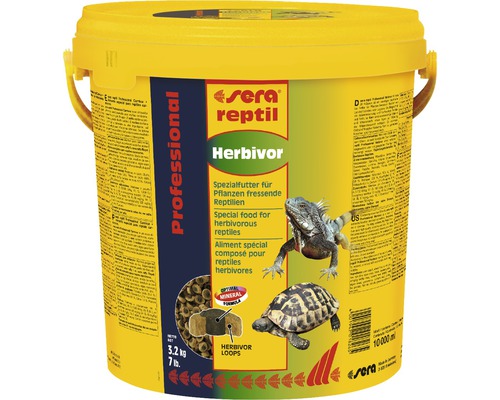 Reptilienfutter sera reptil Professional Herbivor 10 l