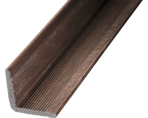 Wandabschluss Schokobraun 2500x40x40 mm