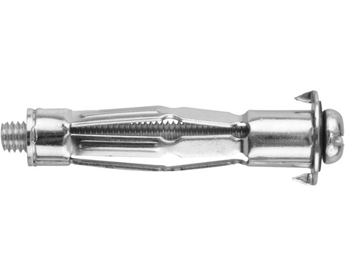 Metall Hohlraumdübel (Dübel und Schraube) MHD-S + Acrobat M4/38, 50 Stück