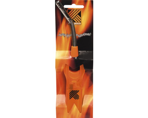 HORNBACH Stabfeuerzeug, schwarz-orange