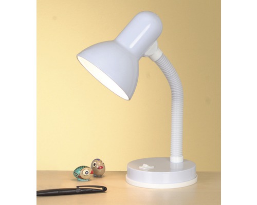 Bürolampe 1-flammig H 300 mm Basic weiß-0