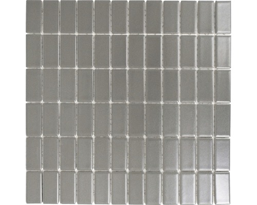 Keramikmosaik ST 385 grau 30x30 cm