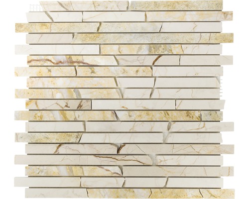 Natursteinmosaik MOS Brick 2807 beige 30,5x32,2 cm