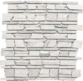 Bruchmosaik MOS Brick 230 grau 30,5x30,5 cm