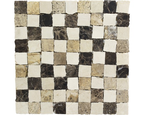 Natursteinmosaik MOS M/VH021 beige 30,5x30,5 cm