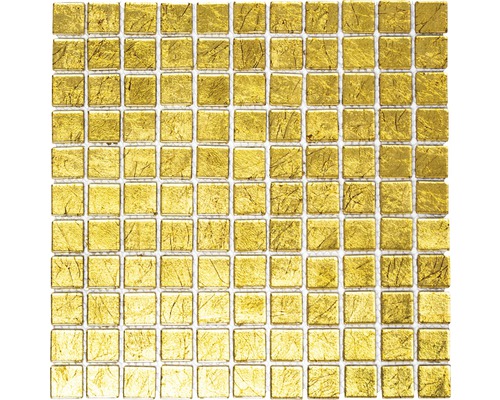 Glasmosaik XCM 8GO15 gold 30x30 cm