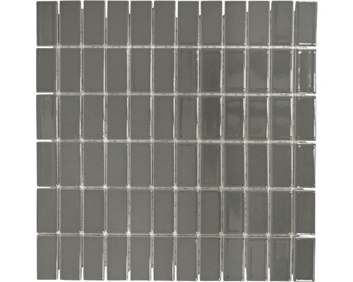 Keramikmosaik ST 380 grau 30x30 cm
