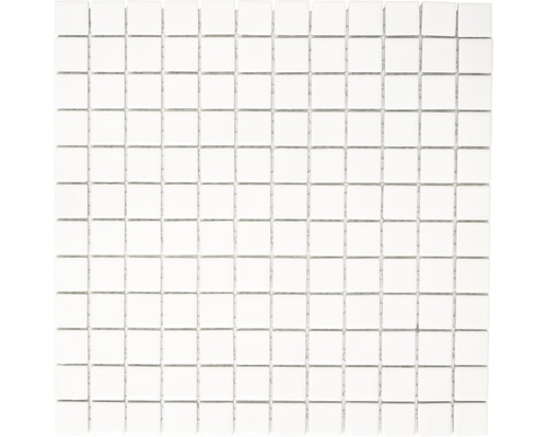 Keramikmosaik CG 104 weiß 30x30 cm