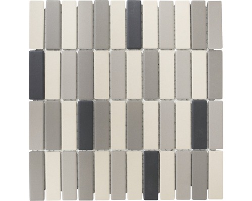 Keramikmosaik CU ST 011 grau/beige 28,65x29,5 cm