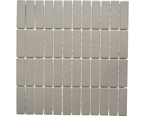 Keramikmosaik CU ST 031 grau 28,65x29,5 cm
