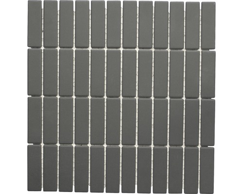 Keramikmosaik CU ST 021 schwarz 28,7x29,5 cm