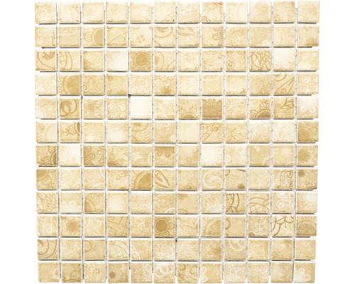 Keramikmosaik LB 102 beige 30x30 cm