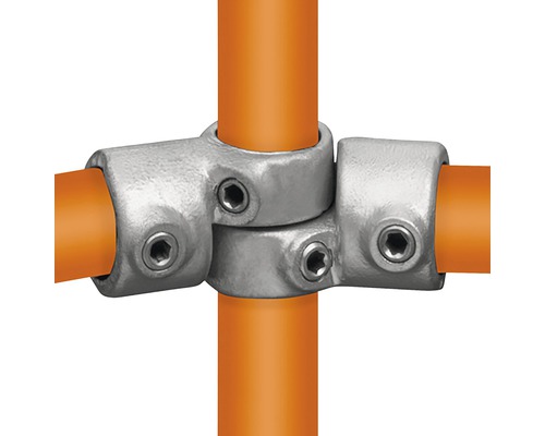 Winkelgelenk Buildify Rohrverbinder für Gerüstrohr aus Stahl verstellbar Ø 33 mm