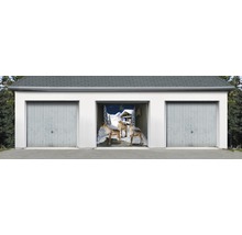 Garagentorplane Santas Reindeers PVC Bedruckt 2450 x 2100 mm inkl. Befestigungsband-thumb-3