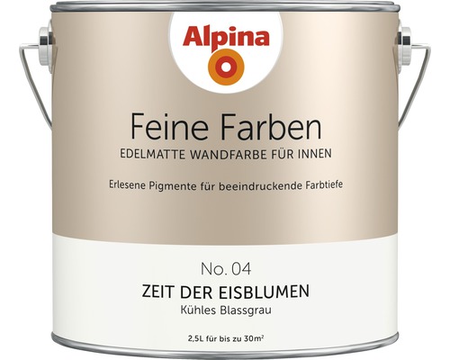 Alpina Feine Farben konservierungsmittelfrei Zeit der Eisblumen 2,5 L