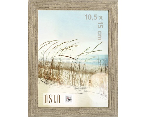 Bilderrahmen Holzoptik Oslo beige 10x15 cm