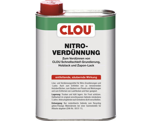Clou Nitro-Verdünnung V2 250 ml