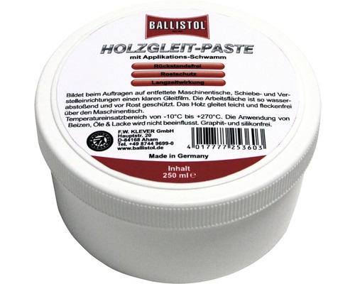 Holzgleit Paste Ballistol 250 ml