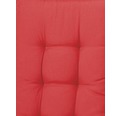 Auflage für Gartenbank Madison Panama 48 x 110 cm Baumwolle-Polyester 2-Sitzer rot