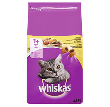 Katzenfutter trocken, Whiskas 1+ Huhn 3,8 kg-thumb-0