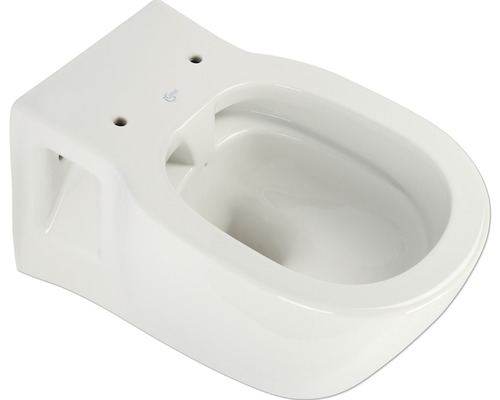 Wand-WC Ideal Standard Connect Tiefspüler ohne Spülrand weiß ohne WC-Sitz E817401
