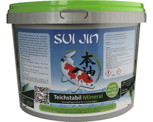 Grundpflegemittel SUI JIN Teichstabil Mineral 2,5 kg
