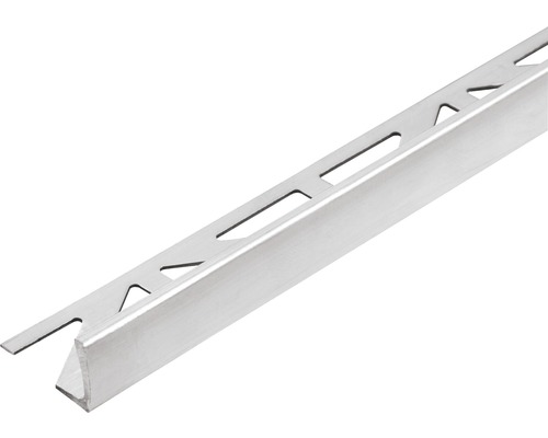 Winkel-Abschlussprofil Dural Durosol Aluminium Länge 100 cm Höhe 8 mm