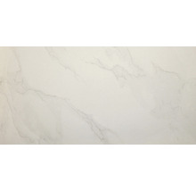 Feinsteinzeug Wand- und Bodenfliese Carrara Weiß 30 x 60 cm-thumb-0