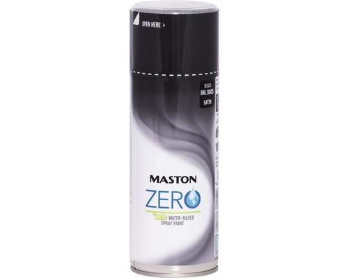 Sprühlack Maston Zero schwarz 400 ml