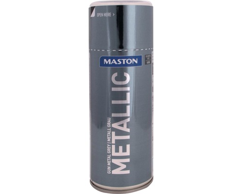 Sprühlack Maston Metallic grau 400 ml