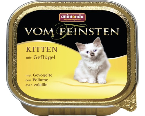 Katzenfutter nass animonda vom Feinsten Kitten Geflügel 100 g