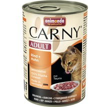 Katzenfutter nass animonda Carny Adult Rind + Huhn 400 g-thumb-0