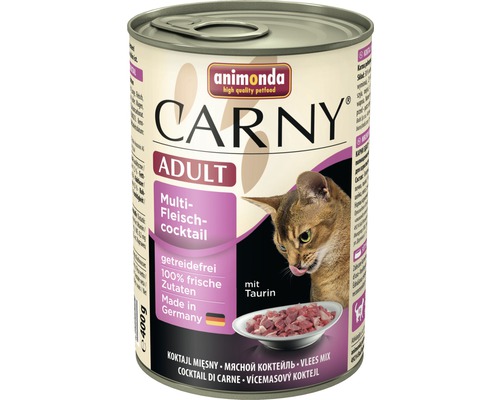 Katzenfutter nass animonda Carny Adult Multi-Fleischcocktail 400 g